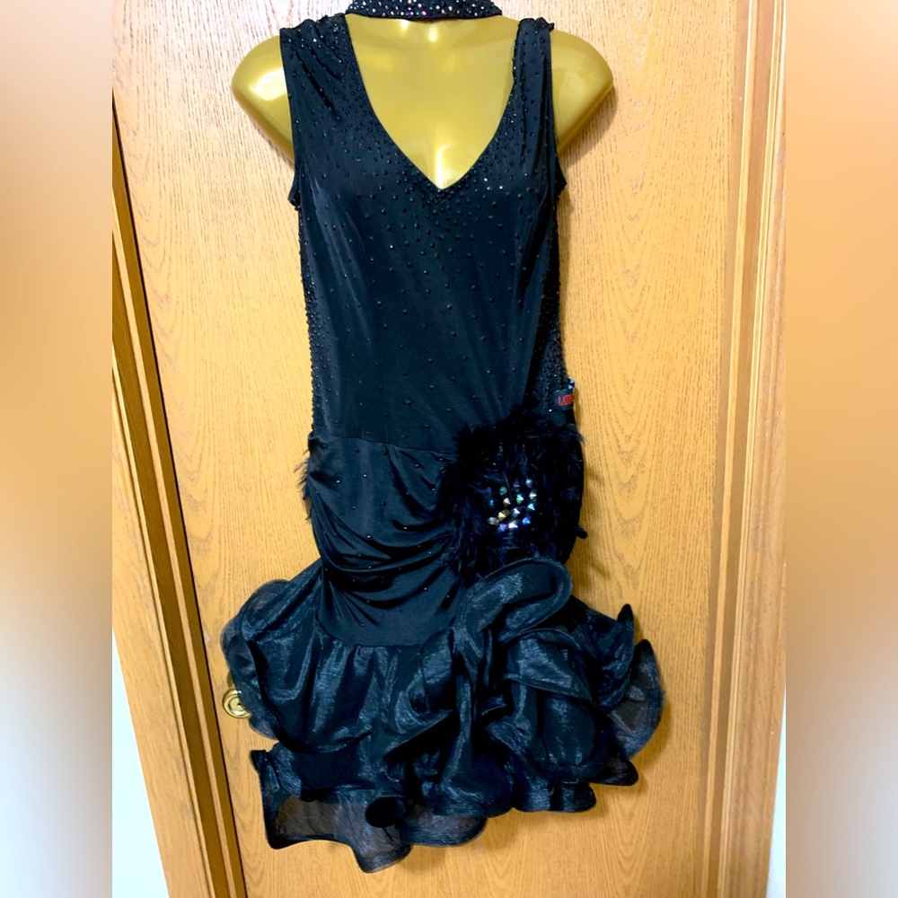 Latin dance dress